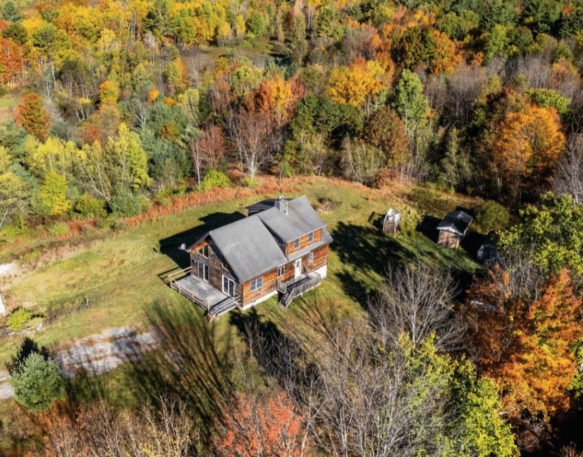 hilltop home