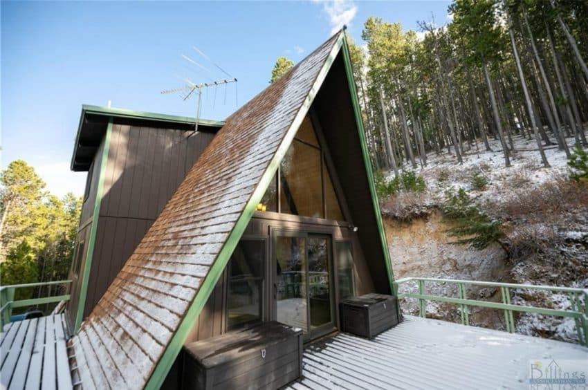 A-frame cabin for sale