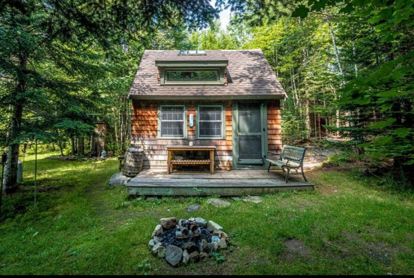 rustic cabin