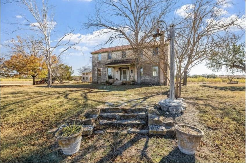 Texas Stone Farmhouse