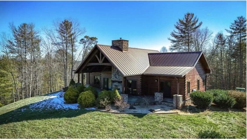 North Carolina Custom Log Home