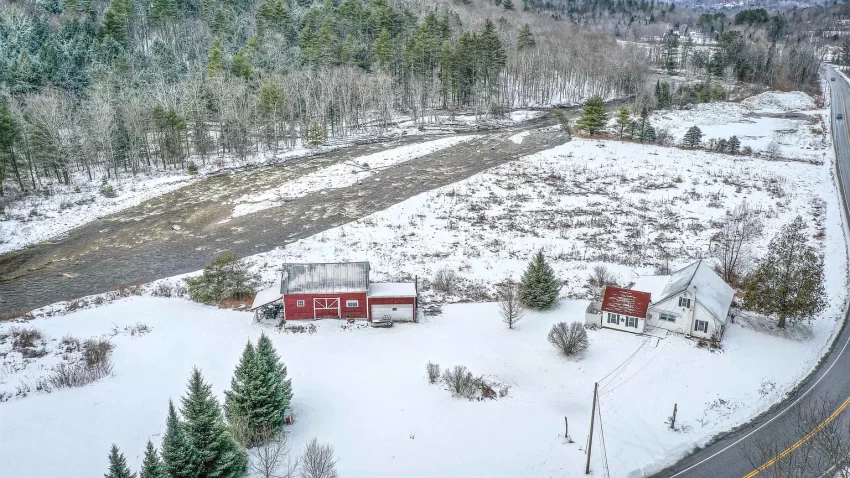 riverfront vermont home