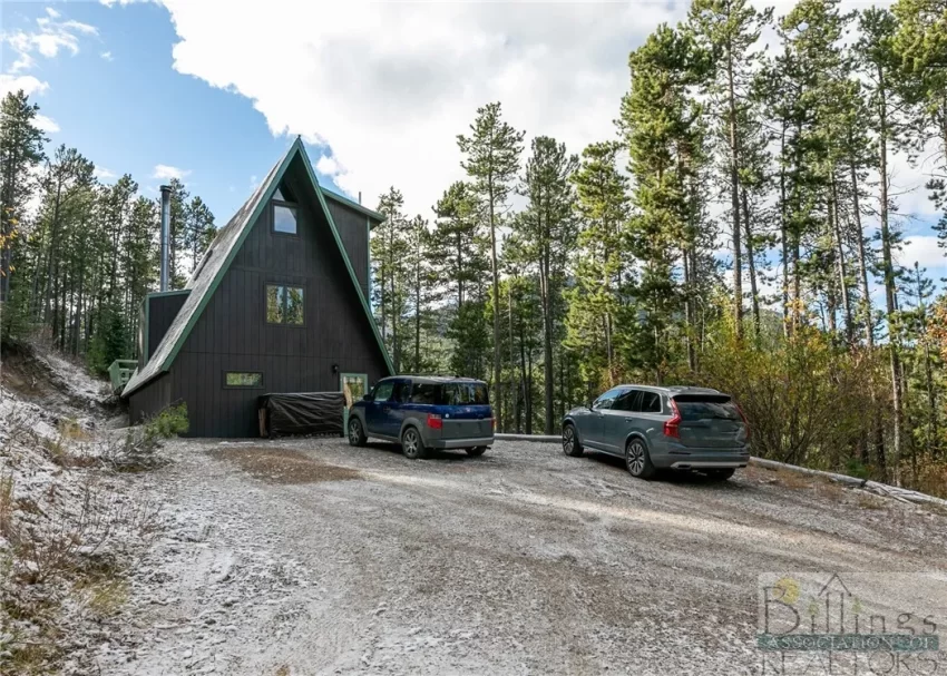 Montana a-frame home 