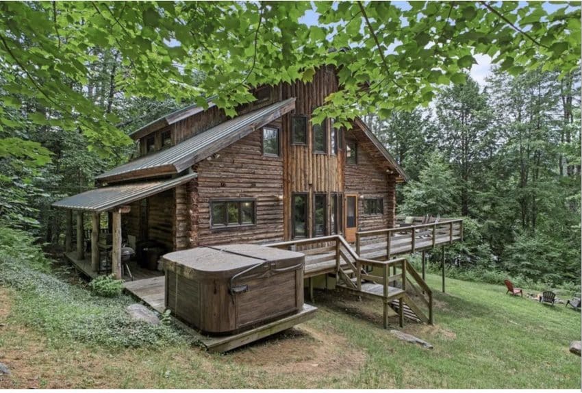 Vermont Log Home