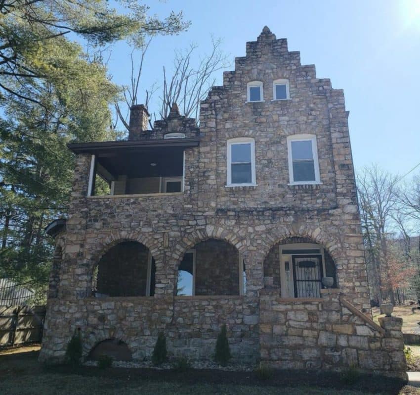 stone home for sale