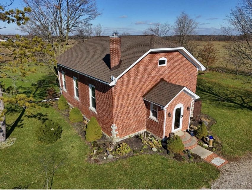 Ohio Historic Red Brick Schoolhouse