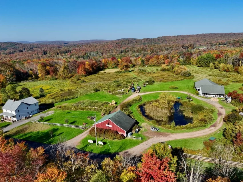 New York farmhouse