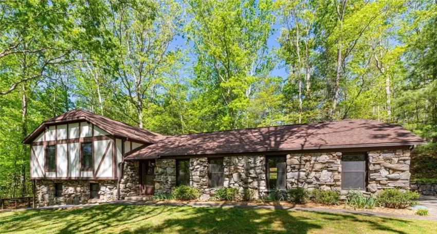 North Carolina stone house