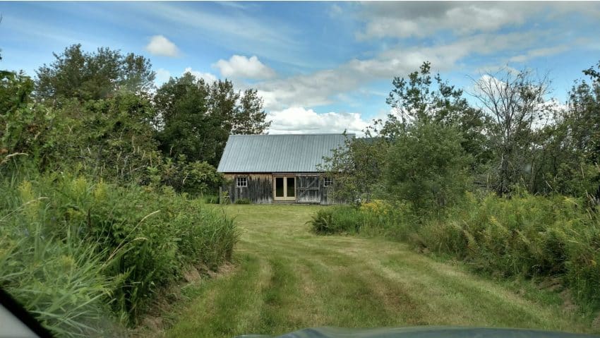 Vermont Rustic Off-Grid Cabin