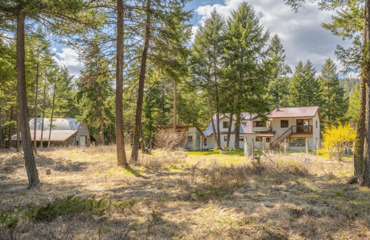 Rustic Montana home