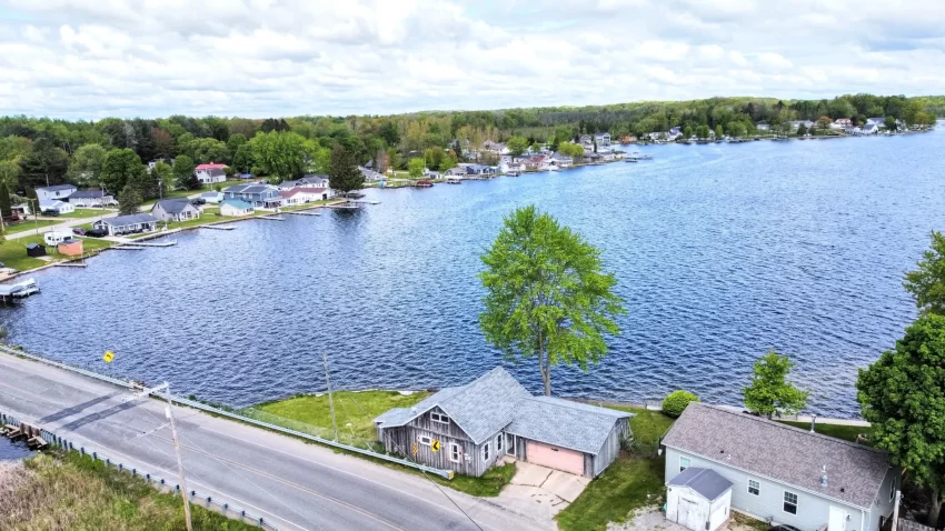 waterfront Michigan home