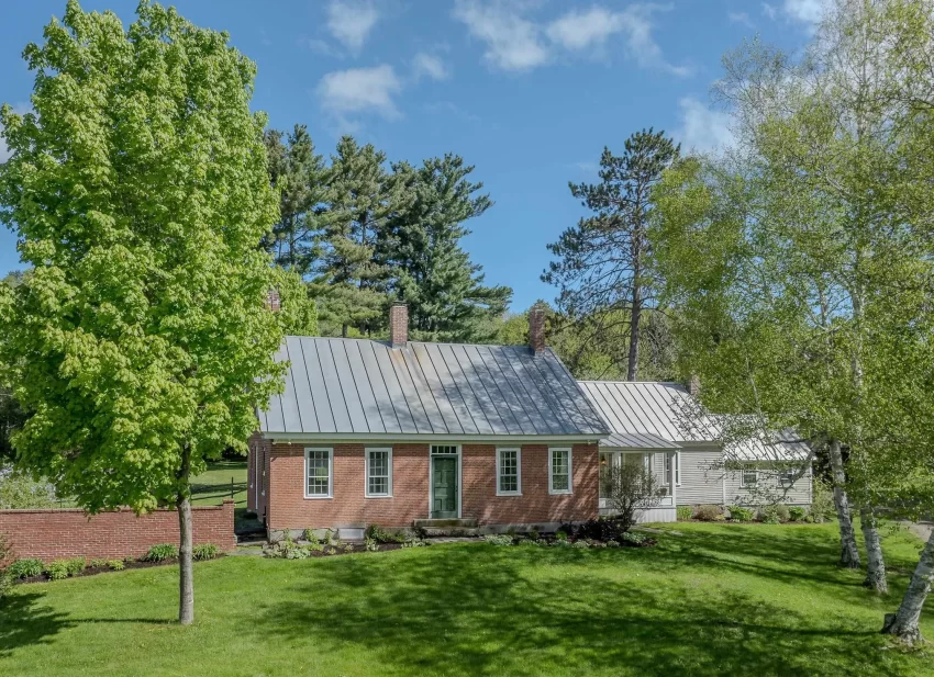 brick New Hampshire home