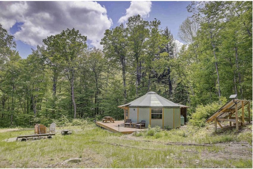New Hampshire Off-Grid Yurt