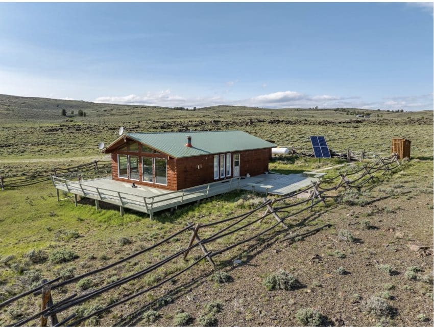 Wyoming Off-Grid Cabin