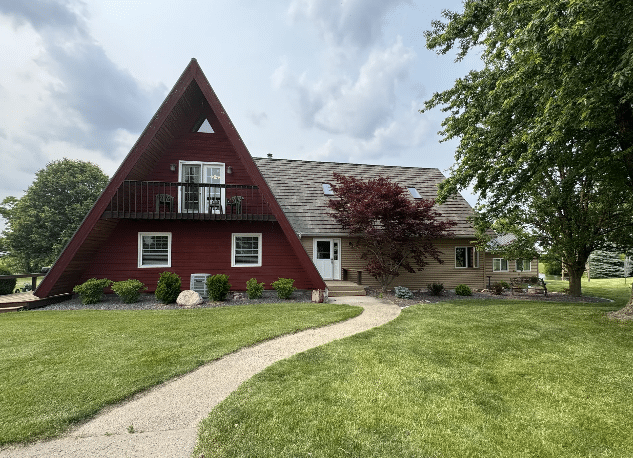 Illinois A-Frame home for sale