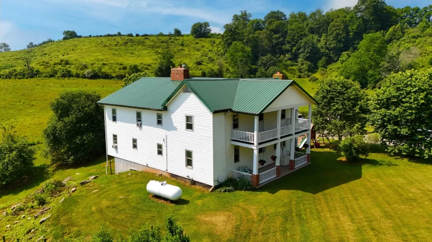 West Virginia farmhouse