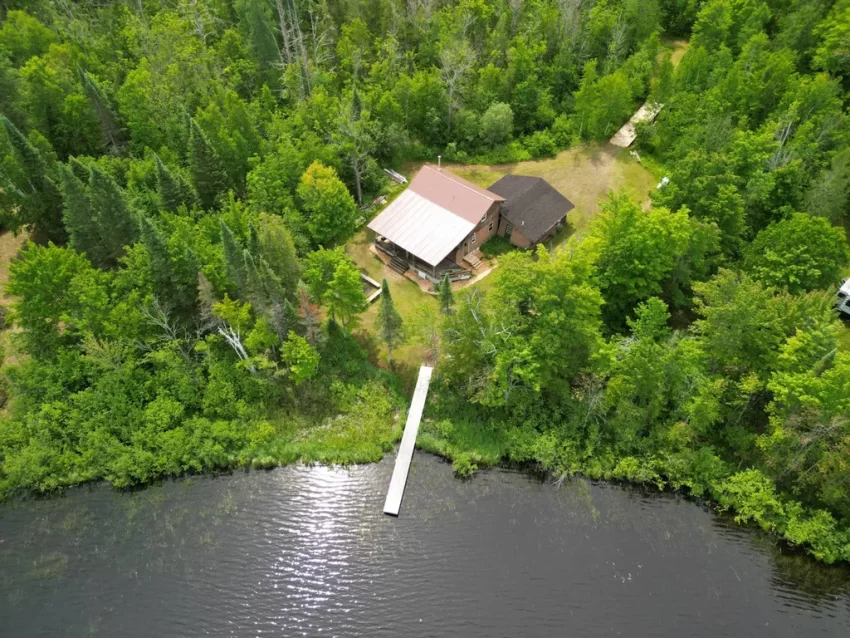 waterfront wisconsin cabin