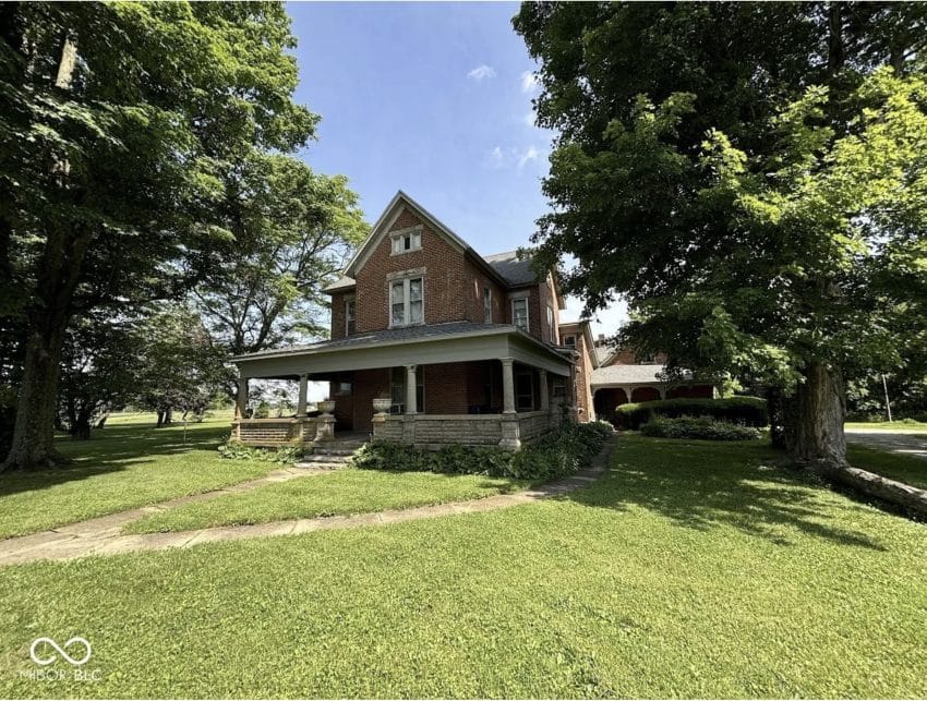 Indiana Brick Farmhouse