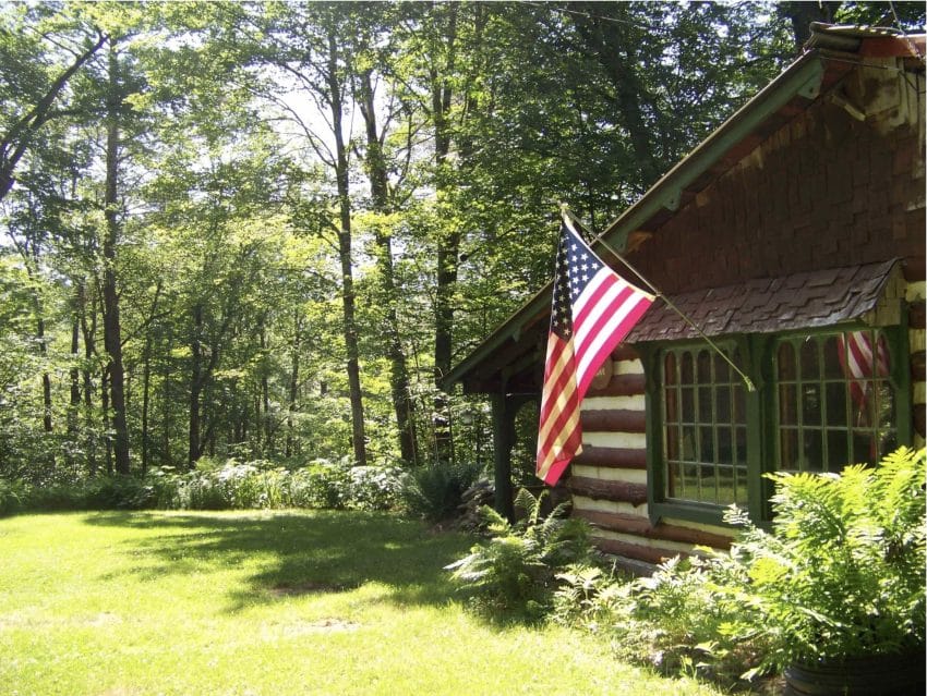 Vermont Rustic Log Cabin