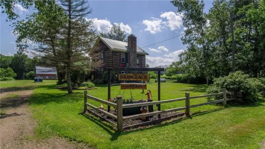 wisconsin log home
