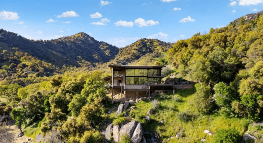 Riverfront Sequoia Estate on 43 Acres for sale.