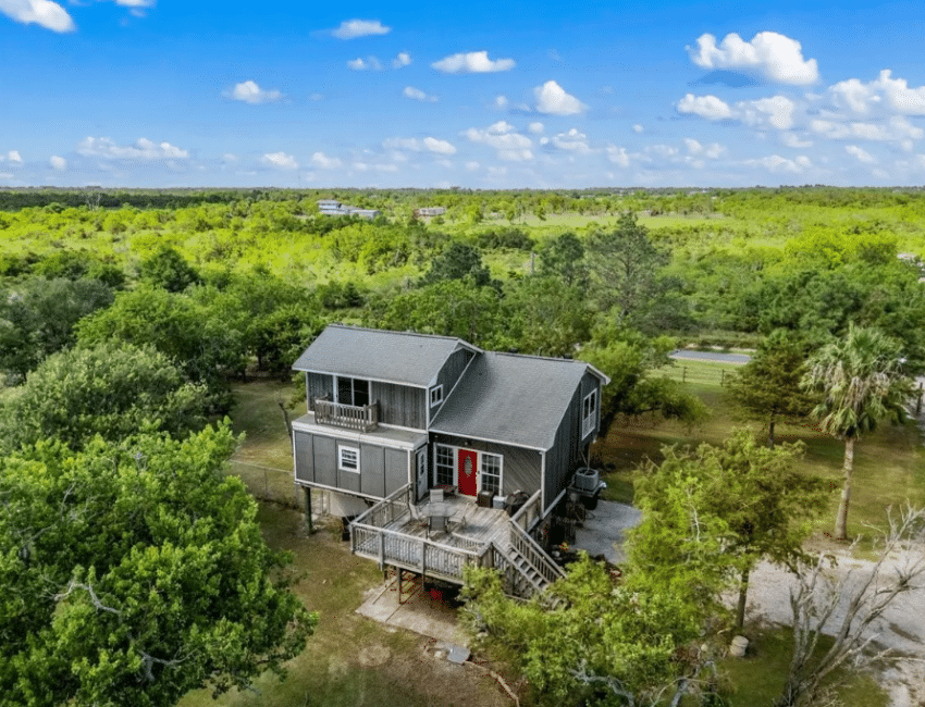 Texas Home on Stilts