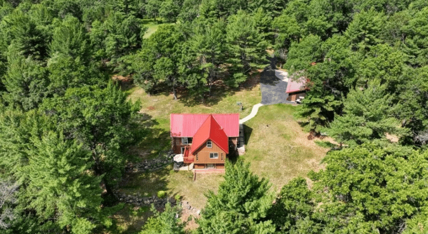 Wisconsin Log Home
