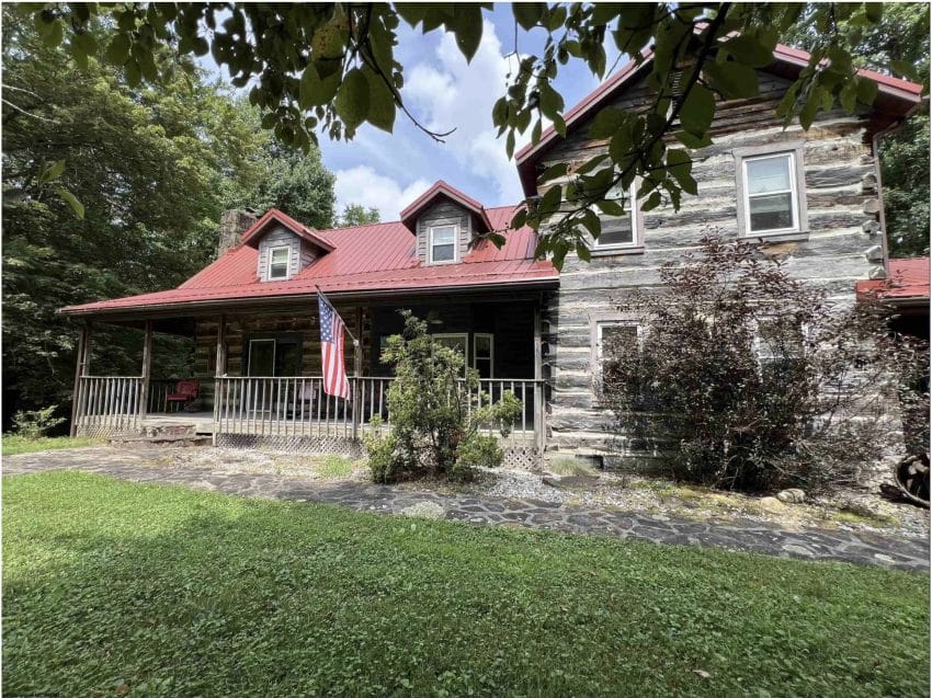 West Virginia Log Home