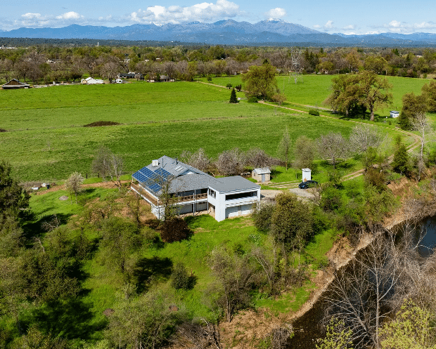California Creek Front Home