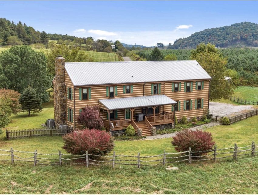 Virginia Log Home