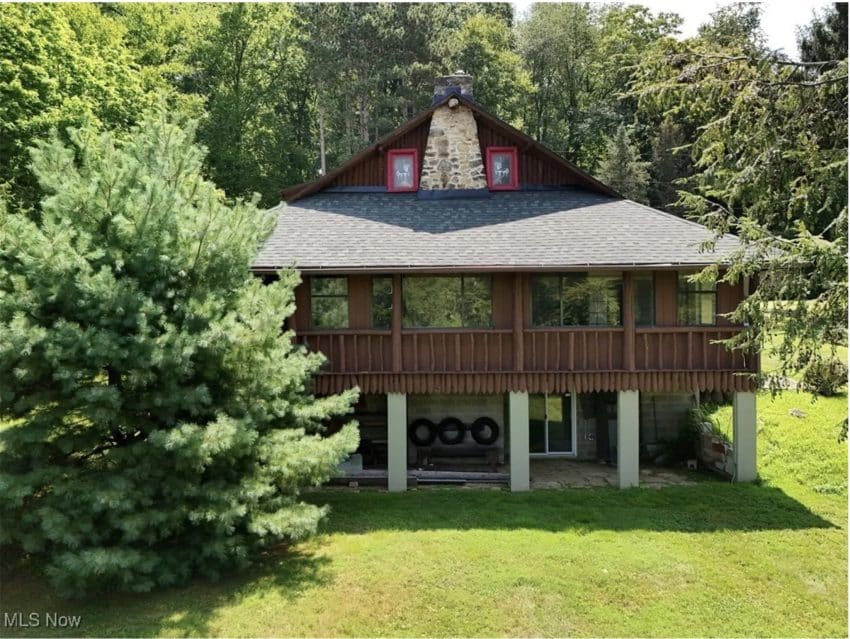 West Virginia Eclectic Log Home