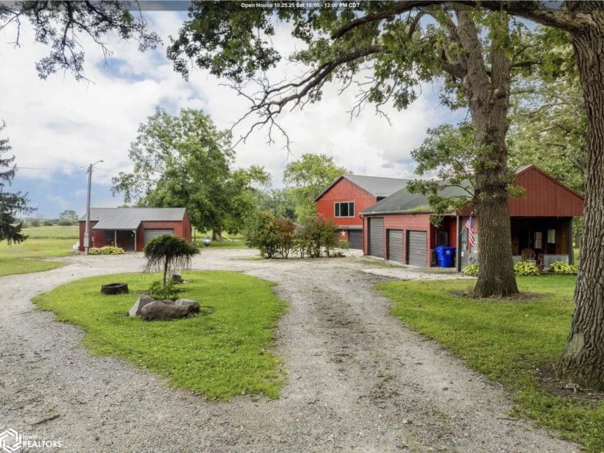 Iowa Custom-Built Country Home