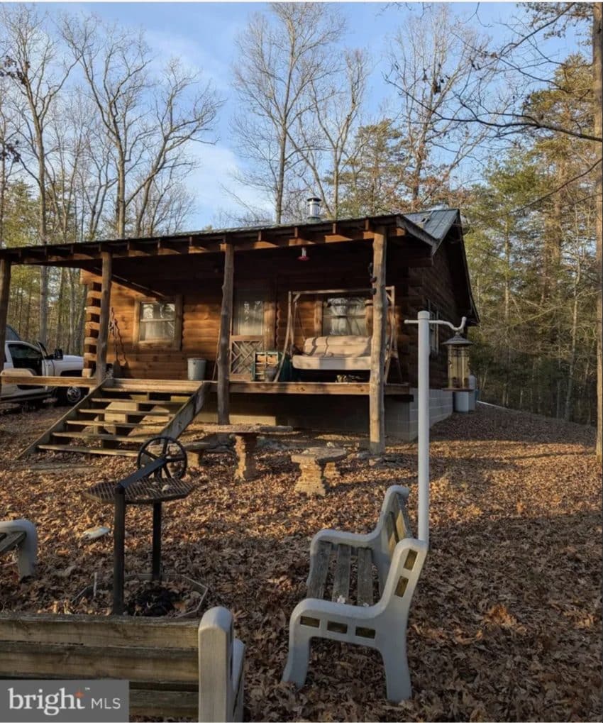 West Virginia Off-Grid Hunting Cabin