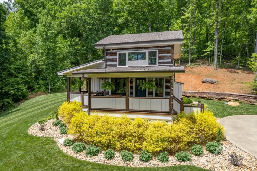 north Carolina log home