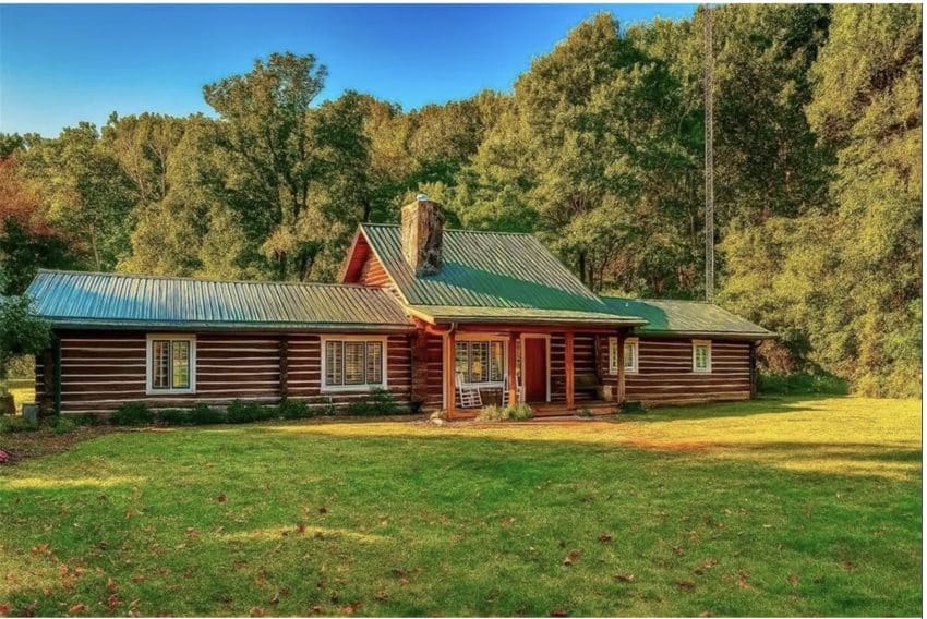 Indiana Log Home