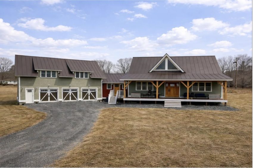 Vermont Custom Built Farmhouse