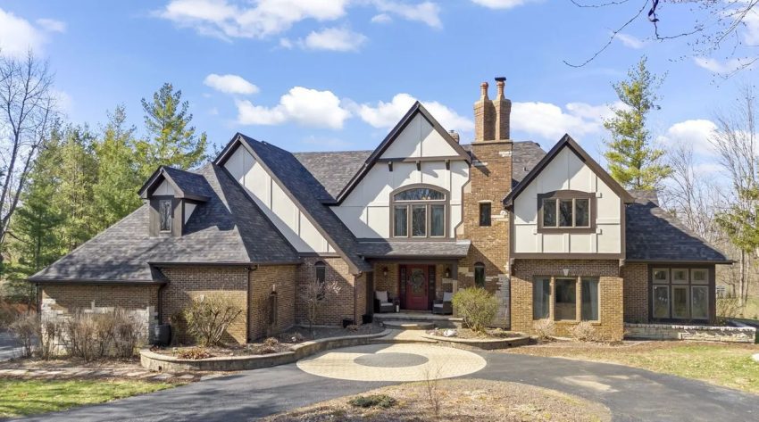 Tudor Style Illinois Home