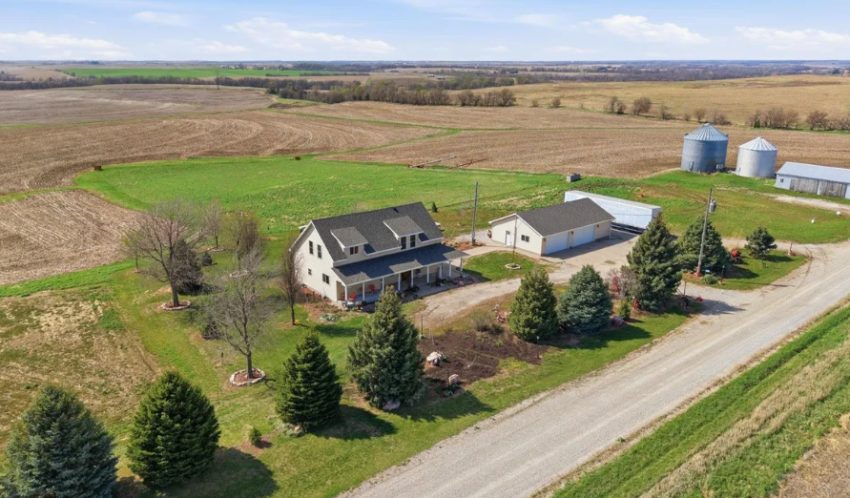 c.1920 Nebraska Farmhouse