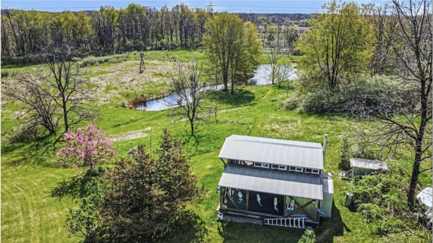 Michigan Off-Grid Cabin