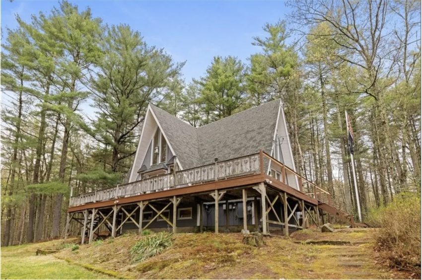 Rhode Island A-Frame Country Home