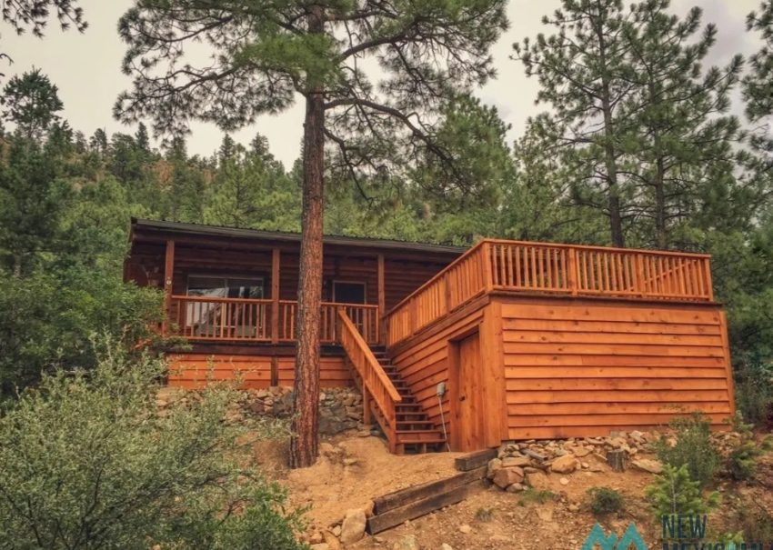 New Mexico Log Cabin