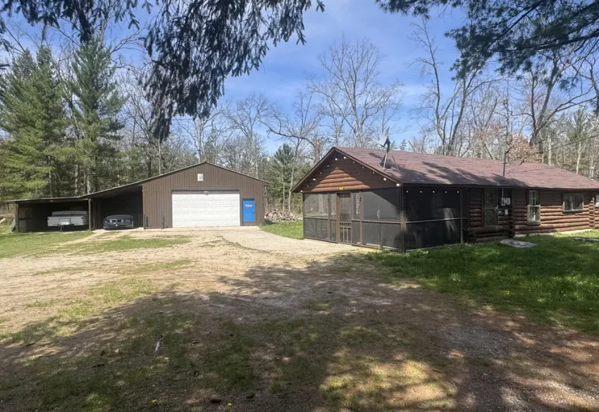 michigan log cabin