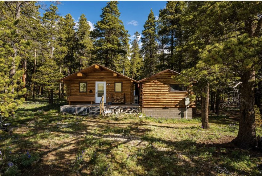 Wyoming Log Cabin
