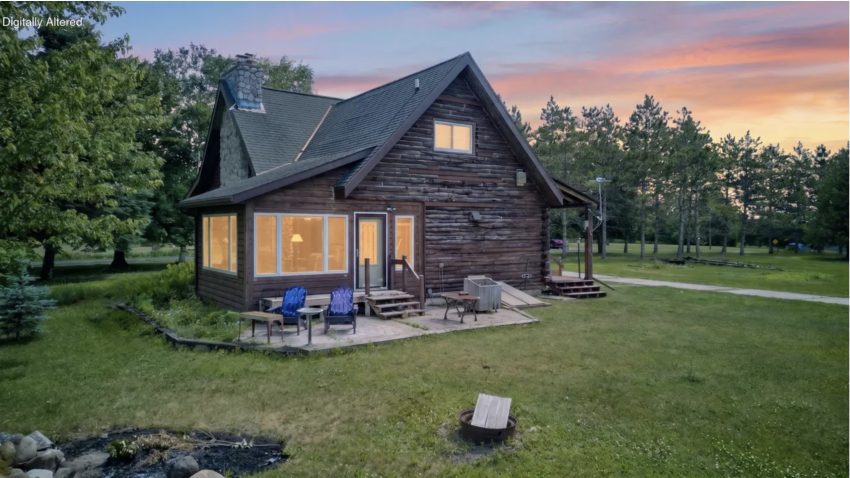 Wisconsin Log Home