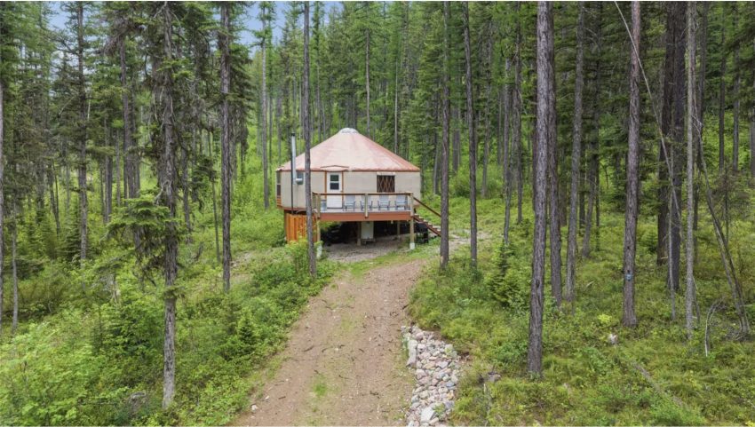 Montana Off-Grid Custom Yurt