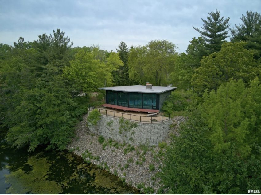 Illinois Mid Century Modern Country Home