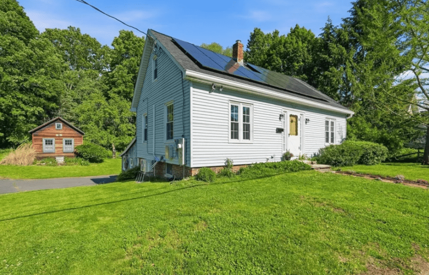 Massachusetts colonial style home
