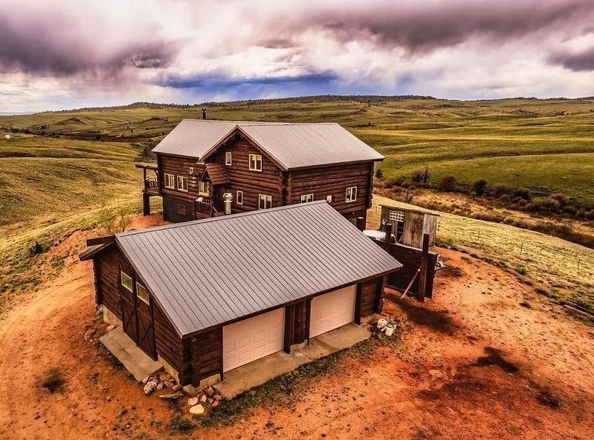 Wyoming Log Cabin