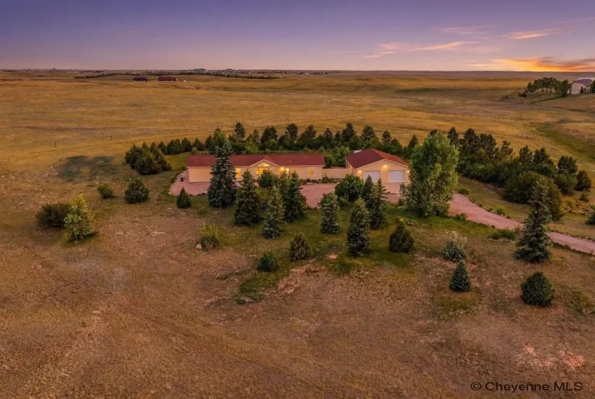 Wyoming ranch home