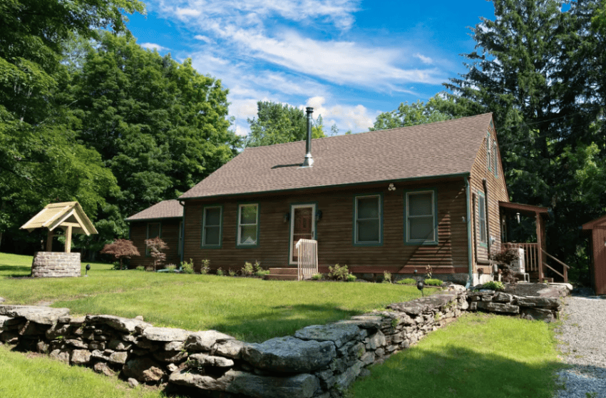 connecticut colonial style home